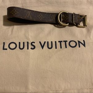 LV dog collar - authentic !